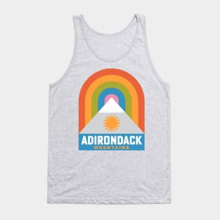 Adirondack Mountains New York Rainbow Hiking Tank Top